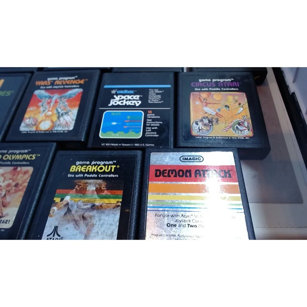 Atari 2600 Games Lot of 15 Tested Working